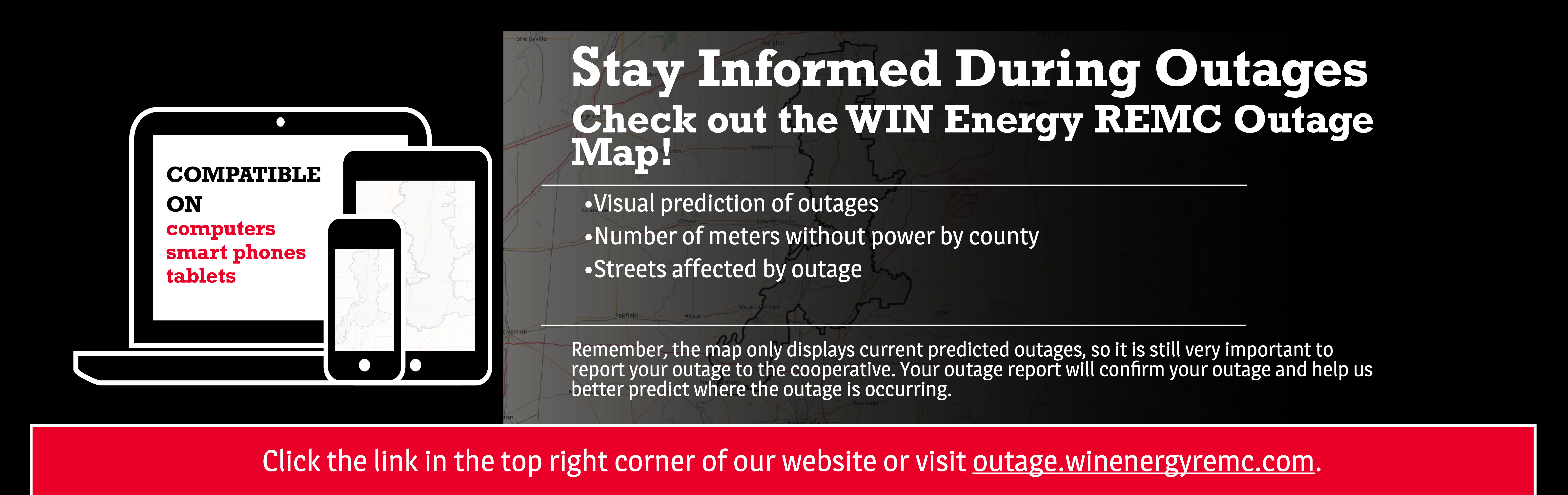 Power outage store report near me